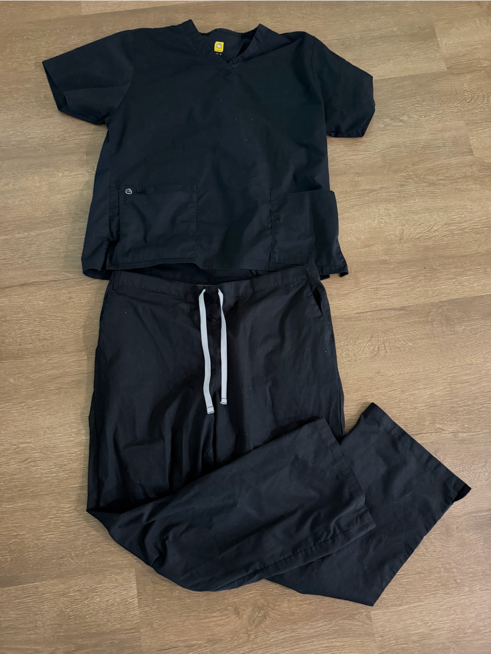Women’s Black Scrub Set- wonderwink